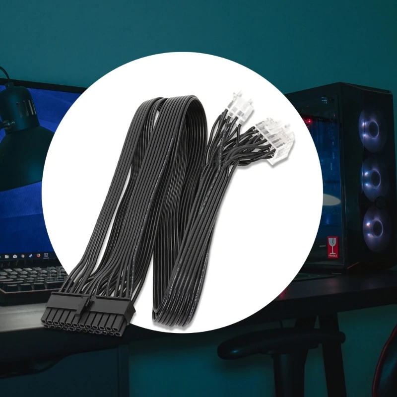 24-контактный модульный кабель питания материнской платы для кабеля модуля