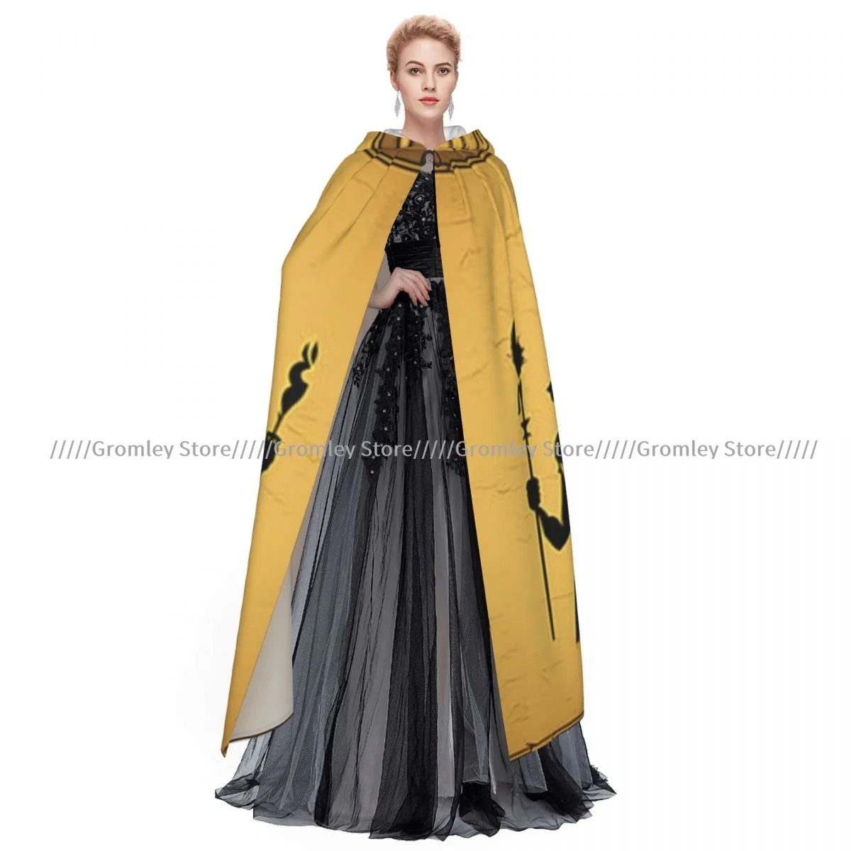 Унисекс плащ на Хэллоуин гранги египетские боги Анубис Хорус накидка с капюшоном