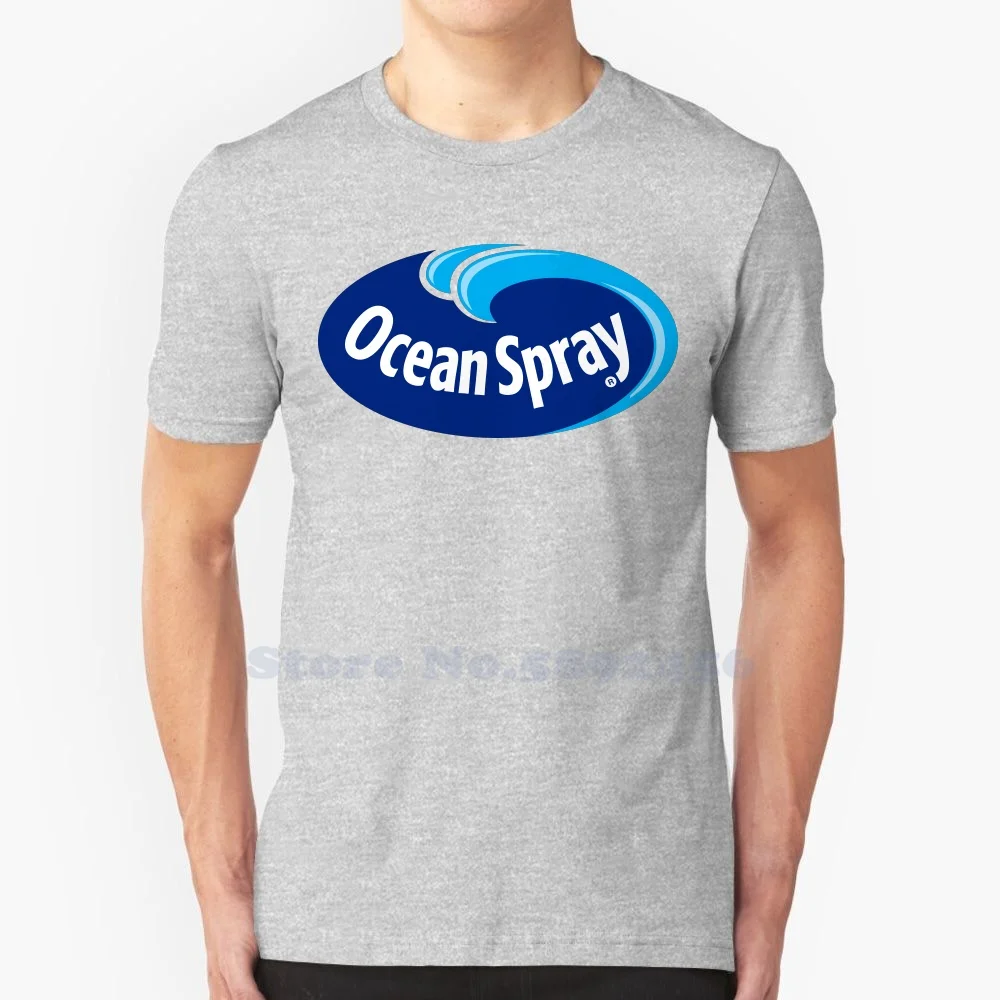 

Океан спрей унисекс Одежда 2023 уличная одежда напечатанный логотип торговой марки футболка графическая футболка