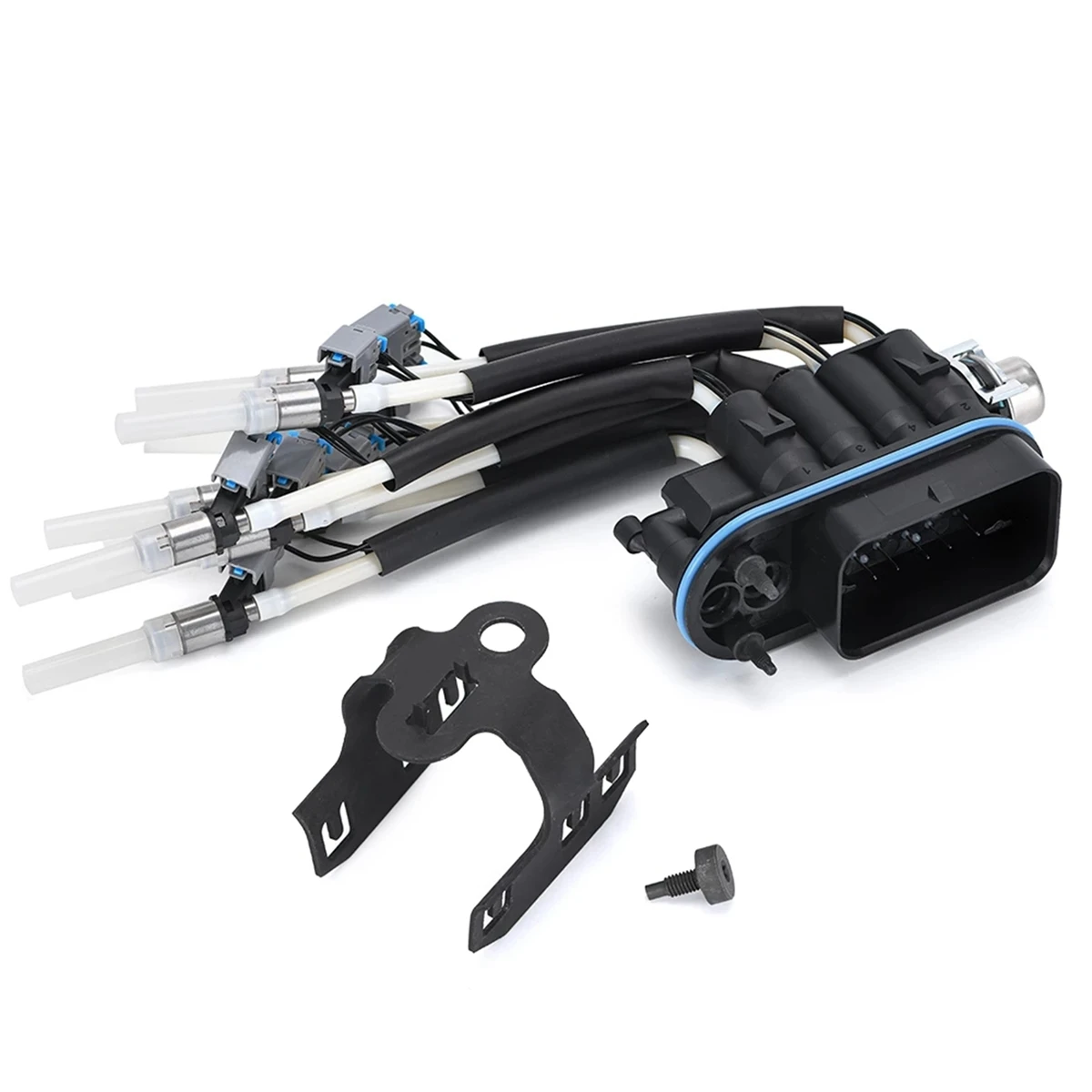 

Автомобильный инжектор FJ504 с 8-цилиндровым топливным пауком и кронштейном 2173029 для Chevy Suburban Express Truck Savana 5.0L 5.7L V8