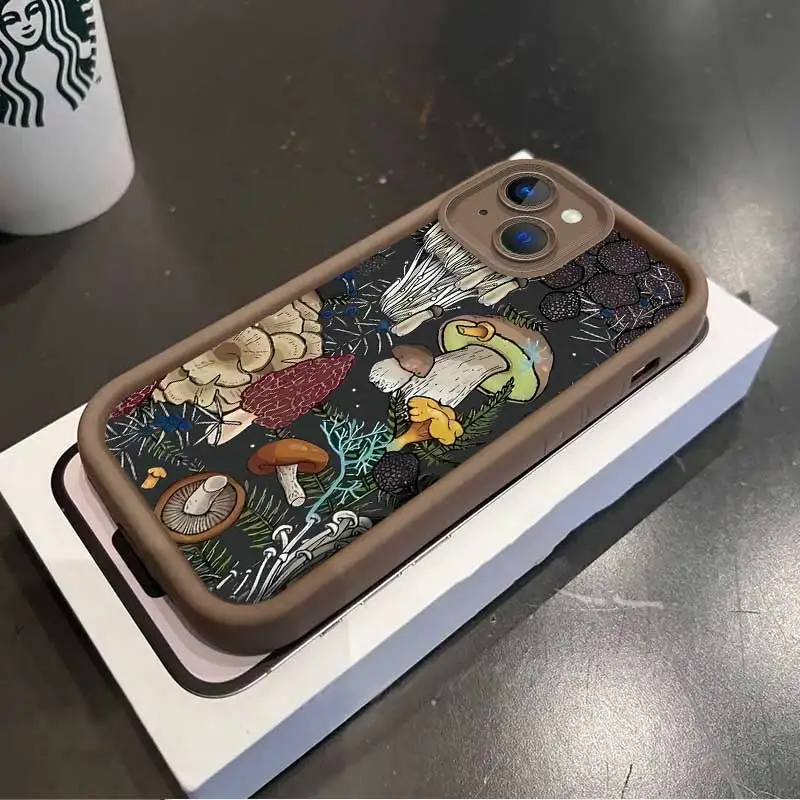 Чехол IP15 для телефона с изображением лесных сокровищ неба глаз лестницы iPhone 14Pro