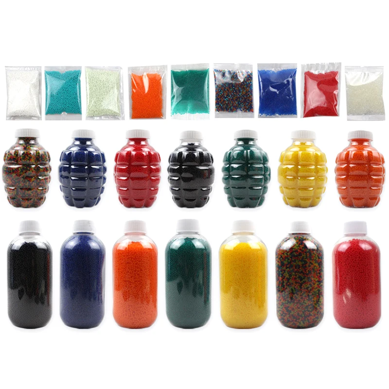 

Гелевый шар 7 8 мм, бутилированная сумка, кристальная Водяная бомба, мягкая, несколько цветов, блестящая пуля, аксессуары для гелевых шаров