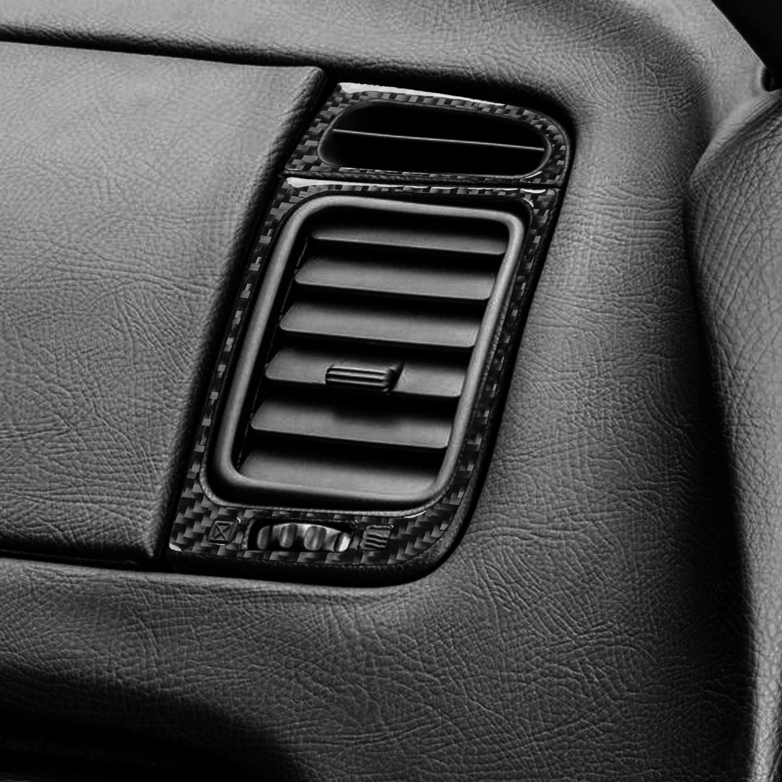 Фото Настоящие автомобильные аксессуары из углеродного волокна, мягкая наклейка на вентиляционное отверстие пассажира для Toyota Supra MK4 JZA80/A80 1993 1994 95 96 97-2002 №4