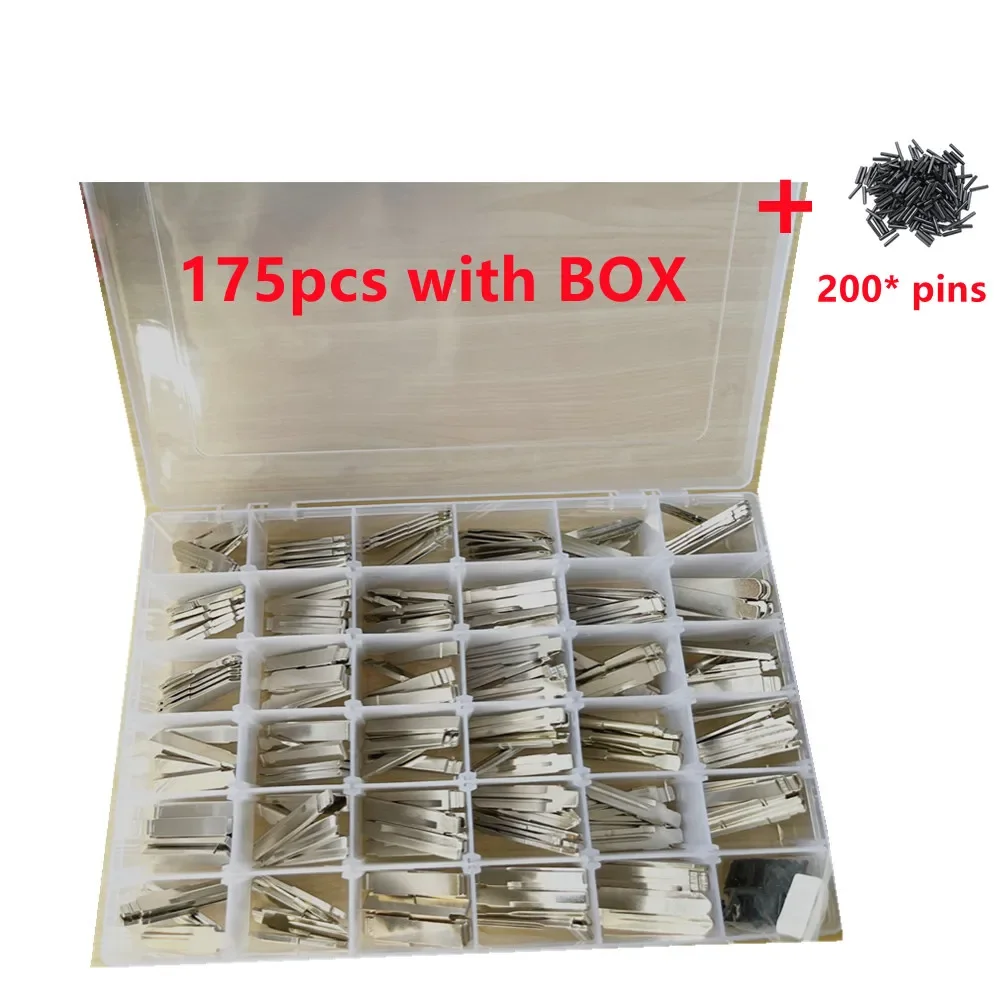 

175 шт., пустой дистанционный ключ от машины KD, лезвие для KD900/KD-X2 KD VVDI Xhorse JMD, пульты дистанционного управления