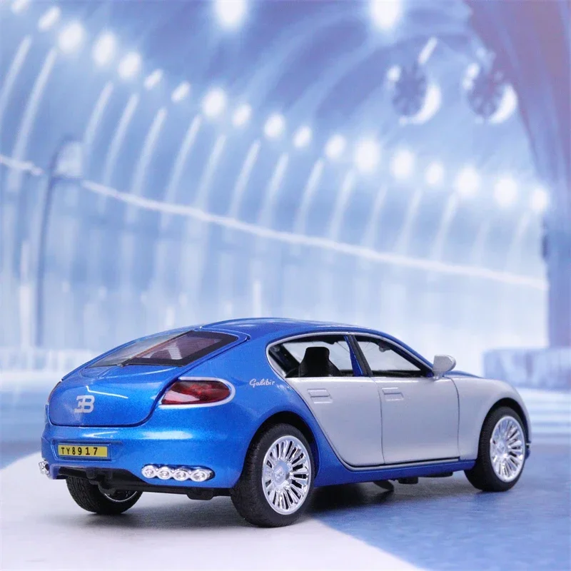 Модель спортивного автомобиля Bugatti со звуком и бриллиантами A122
