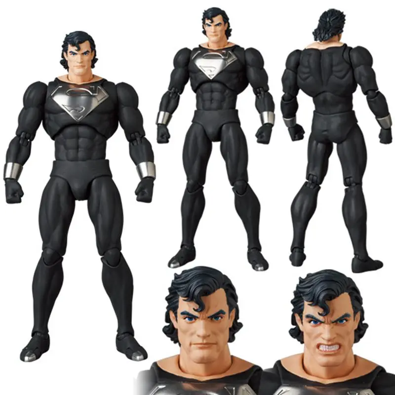

100% Original Medicom Mafex No.150 MAFEX SUPERMAN（RETURN OF SUPERMAN）6inch Anime Action Figure Toys Kids Gift