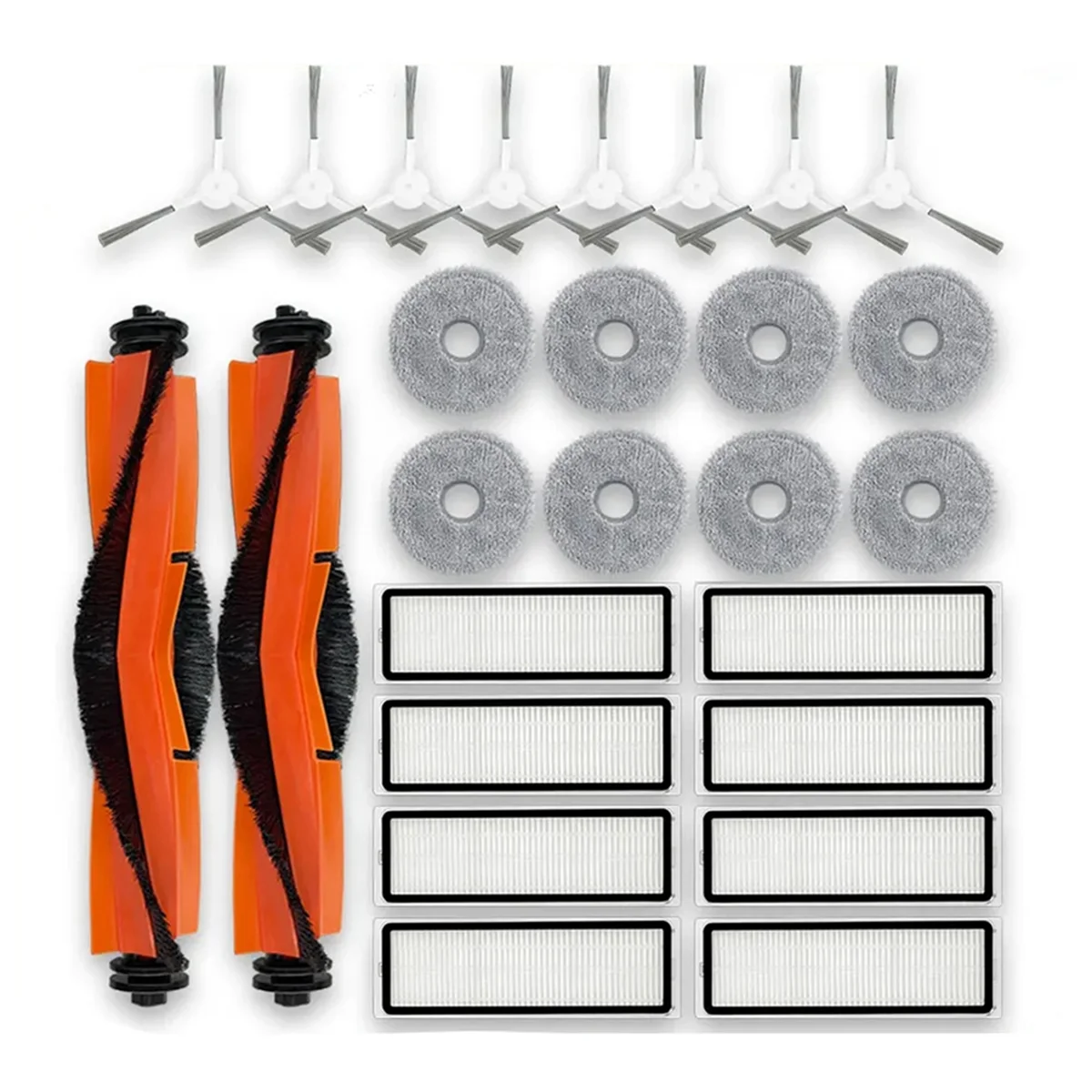 Для робота-пылесоса Xiaomi Mijia 3S B108CN/B113CN основная боковая щетка фильтр НЕРА насадка