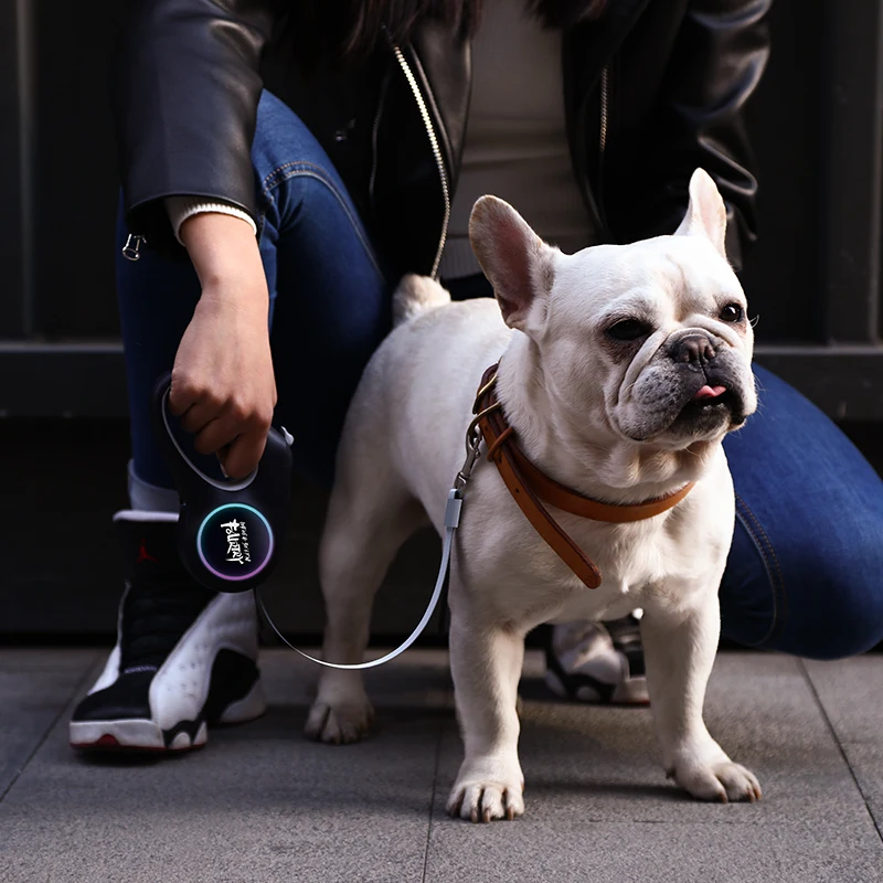 Оригинальный PETKIT размеры S и M поводок собаки автоматическая телескопическая