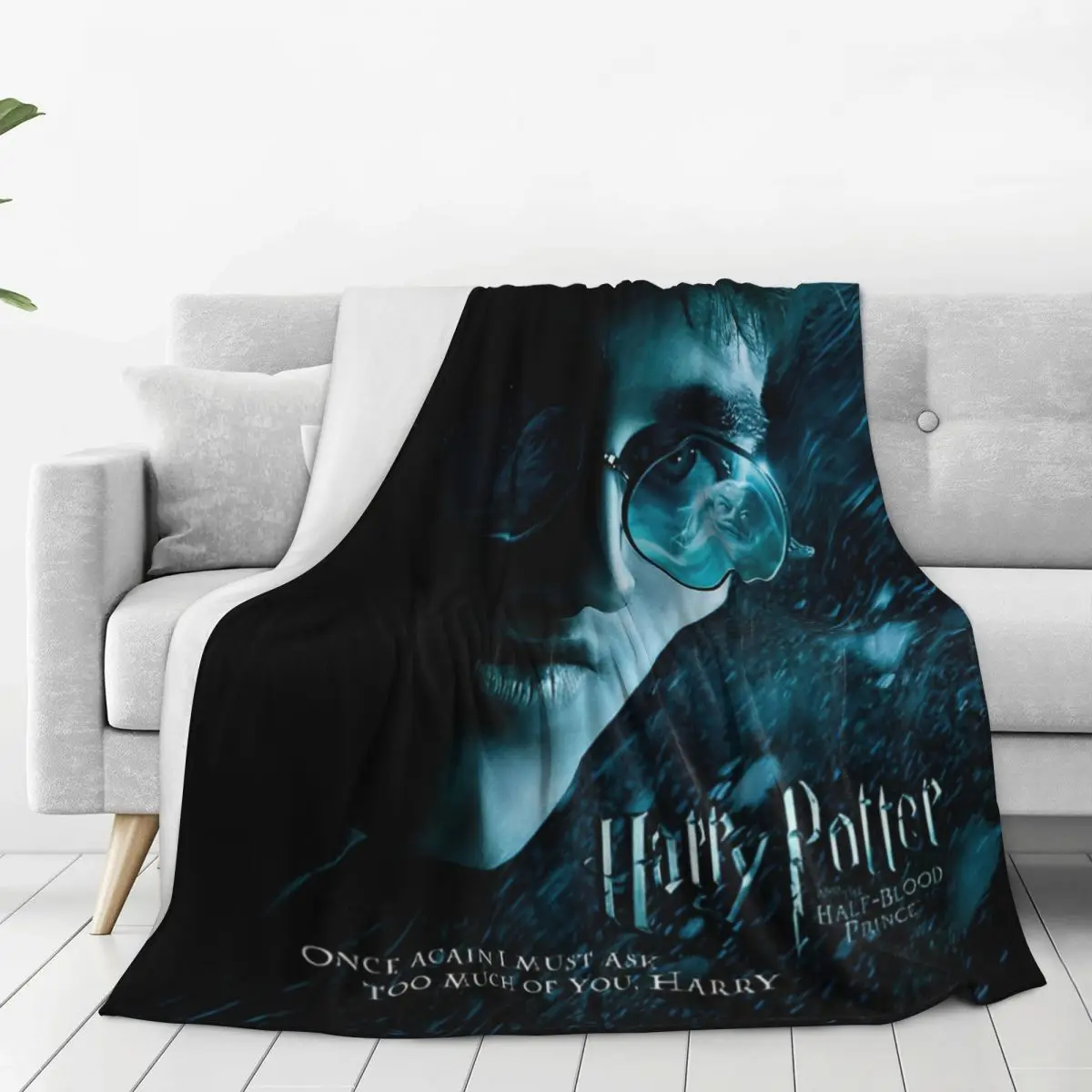Одеяло из фильма Гаррис P-Potters Magic World теплое мягкое плюшевое одеяло с принтом для