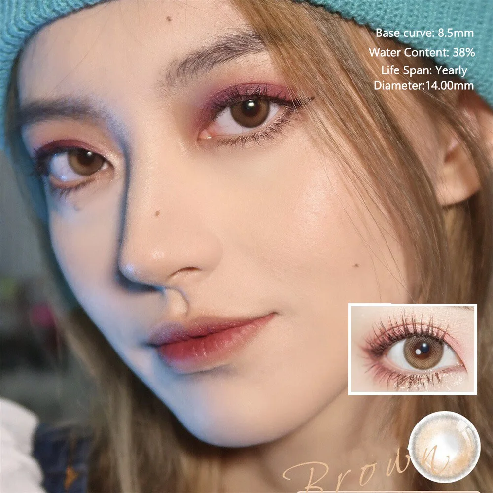 2 шт./пара контактные линзы для макияжа глаз
