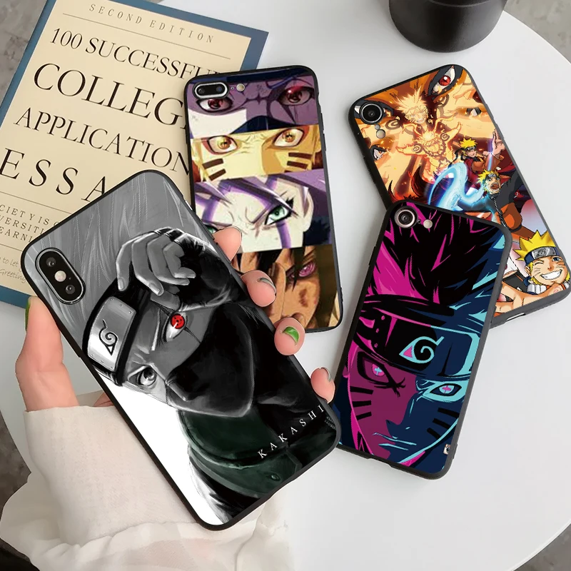Чехол Akatsuki Naruto силиконовый для Xiaomi Mi 11T 11 10T Lite Pro Poco X3 NFC F3 M3 Redmi Note 11S 8 9 10 S 8T 7 9T 9C Fundas |