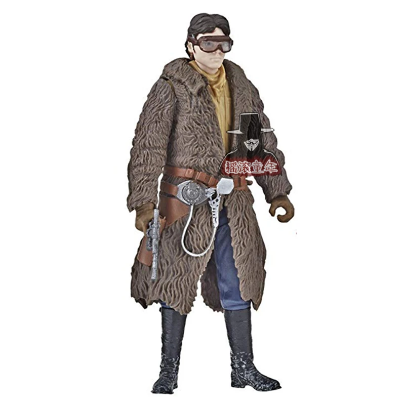 

Star Wars Action Figure Ray Han Solo 0-0-0 Robot Kylo Ren Luke Skywalker Leia Organa Solo Joints Movable 3.75-inches Model Toys