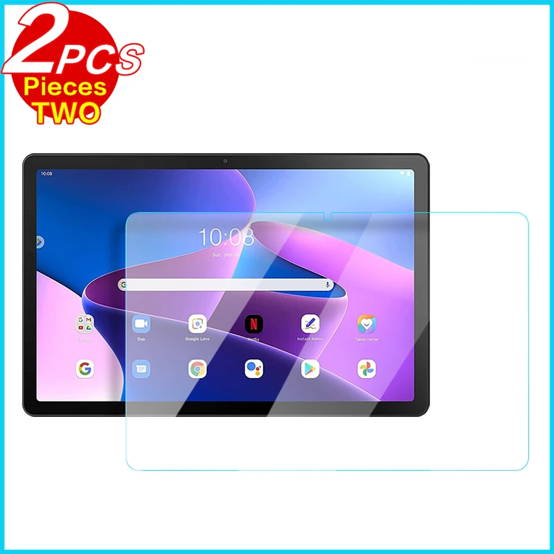 

HD Transparent Tempered Glass For Lenovo Tab M10 Plus 3rd Gen 10.6" TB-125FU Screen Protector Film M10 Plus Gen 3 Tablet Glass