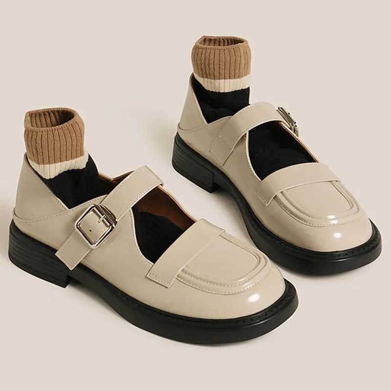

Women Mary Janes Lolita Shoes 3 Cm Low Heel Women Shoes Models Women's Japanese Platform Shoes for Girl School Vintage Shoes