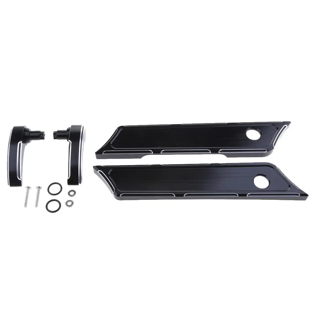 

Saddlebag Latch Cover & CNC Lid Lifter for Harley Electra Glide 2014-2018