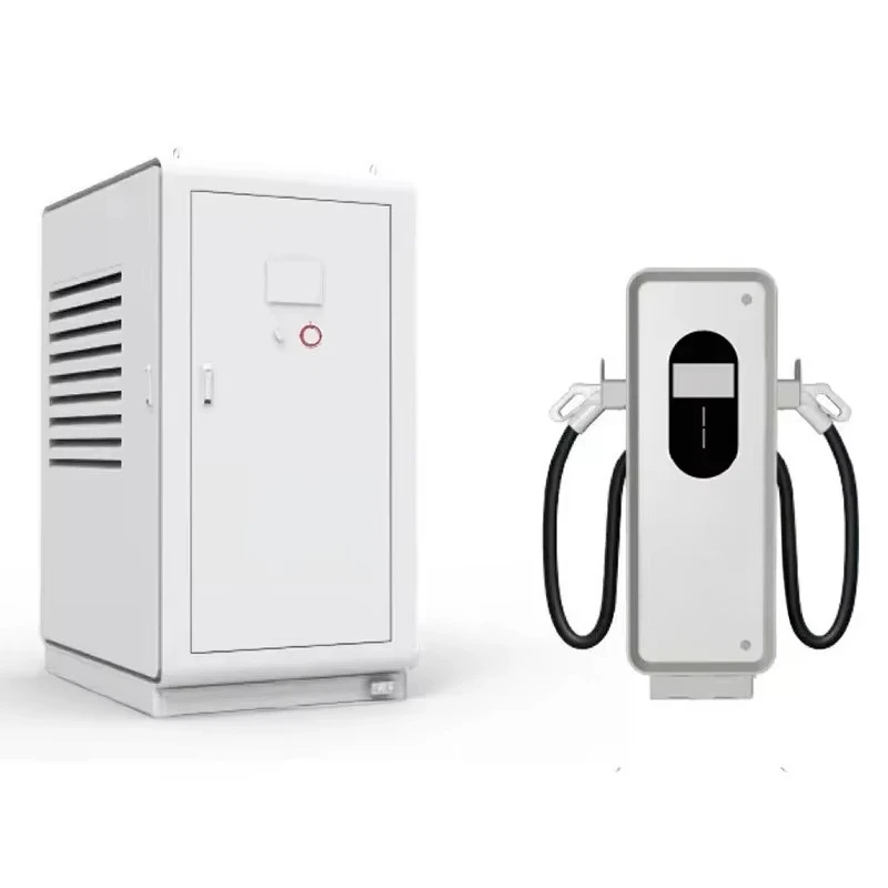 Фото Новое зарядное устройство для электромобилей, быстрая зарядка EV, кабель 5 м, режим 3, OCPP1.6, с одинарной/двойной зарядной станцией для электромобилей №2