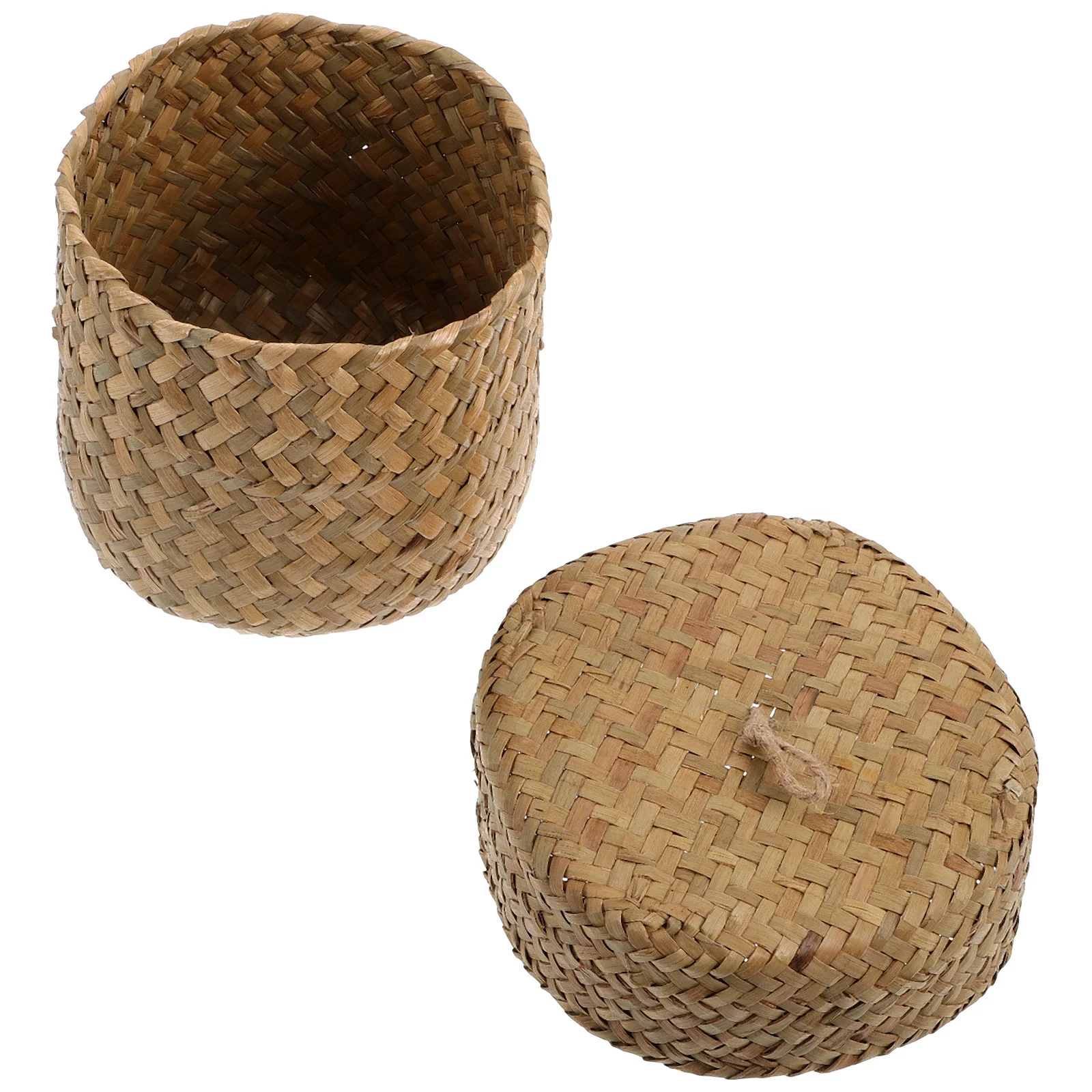

Flower Basket Gift Wrapping Box Household Storage Packing Baskets Woven Handmade