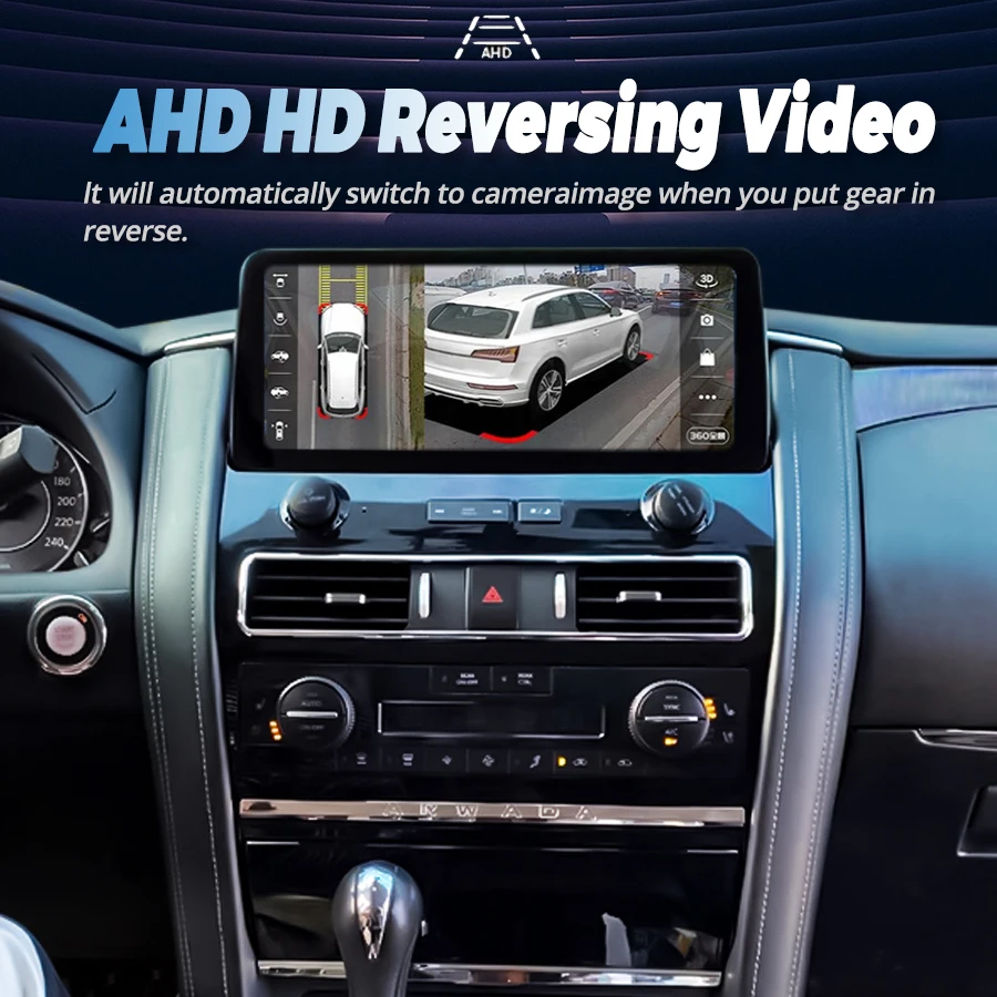 Автомагнитола Qled мультимедийный плеер на Android с GPS для Nissan Armada патруль Royale SL Y62 QX80