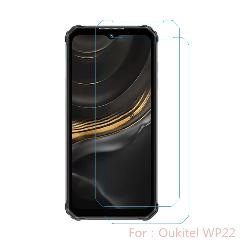 

Tempered Glass For Oukitel WP22 Anti-scratch Screen Protector 2.5D 9H Film Glass For Oukitel WP 22