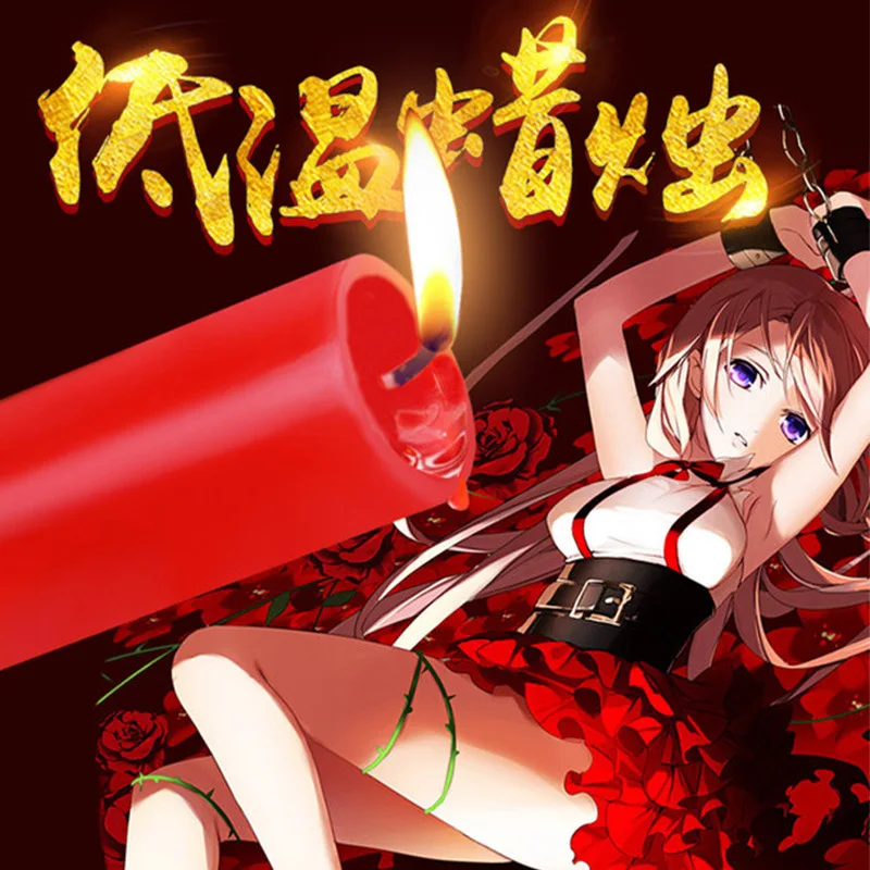 Бренд Dichen низкотемпературные свечи железная коробка сексуальное восковое