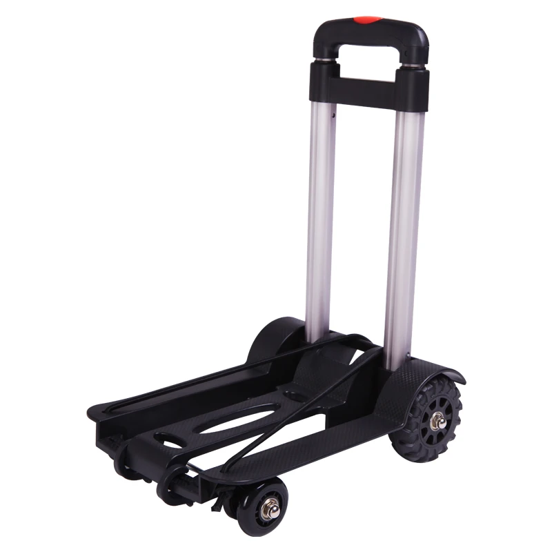 

Portable Shopping Cart Foldable Household Shopping Carrying Tool Four-wheel Trailer Pulling Goods Carro De Compra Carro Compra
