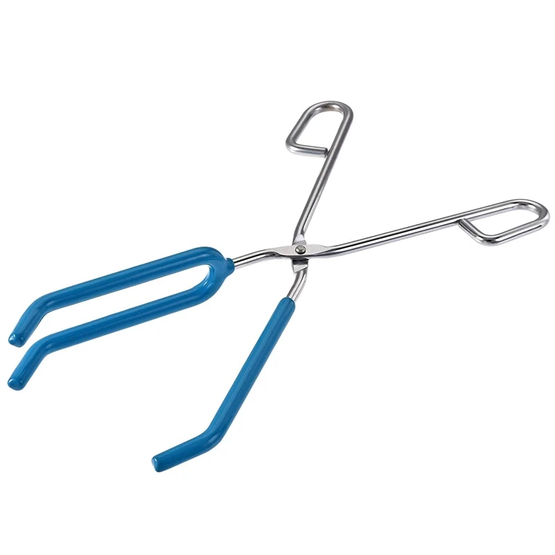 

Lab Beaker Tongs 3 Prongs Stainless Steel Laboratory Beaker Clip Pliers Tool Securing Clip Science Instrument