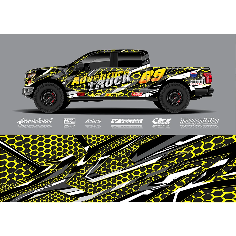 Виниловые переводные картинки с градиентом 500x100 см