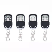 universal 4 buttons garage door opener remote control 433mhz clone fixed learning code for gadgets car gate garage door