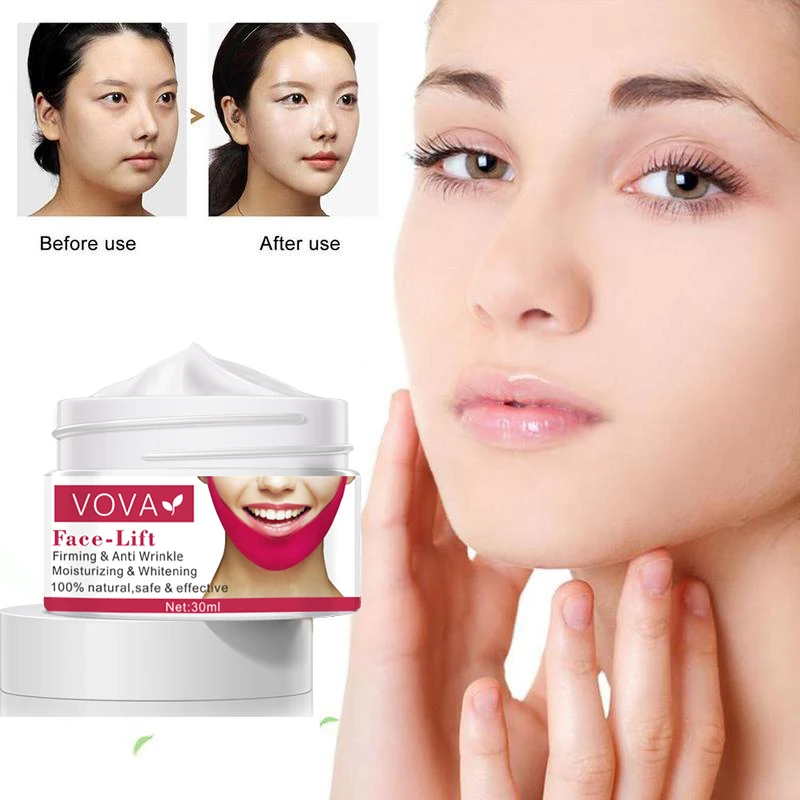 

VOVA Collagen Slimming Face Lifting Firming Massage Cream Skin Care V-Line Face Moisturizing Beauty Skin Care Facial Cream