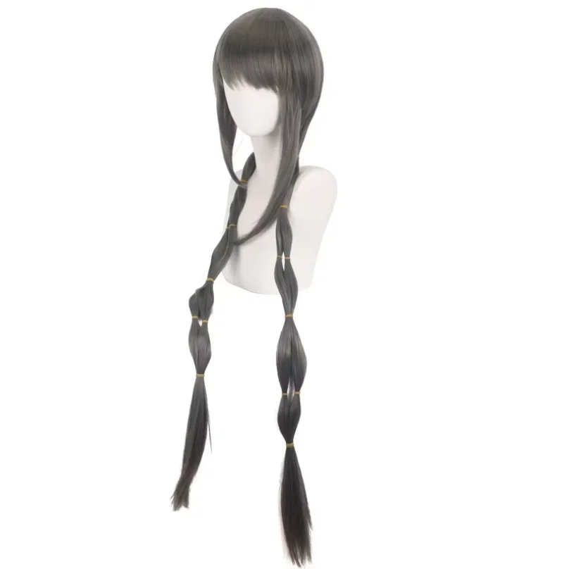 Фото Длинный парик для косплея (80 см) по мотивам аниме Danganronpa: Killing Chabashira Tenko, для женщин, на Хэллоуин №2