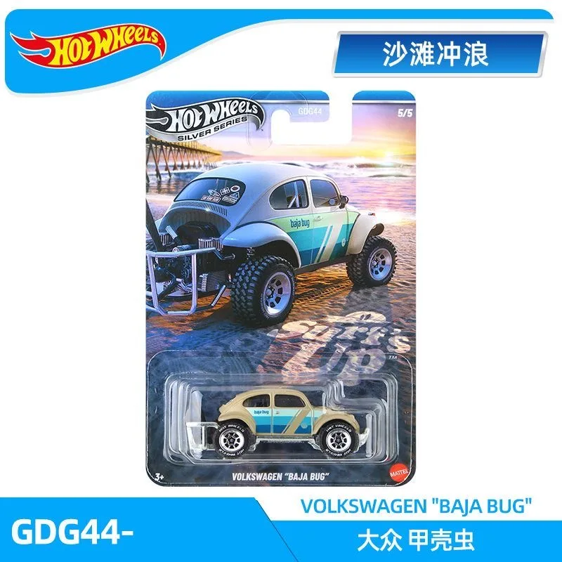 Горячее колесо GDG44-M Сезон серфинга Volkswagen Beetle Baja Off Road Dodge Chevrolet Модель из сплава