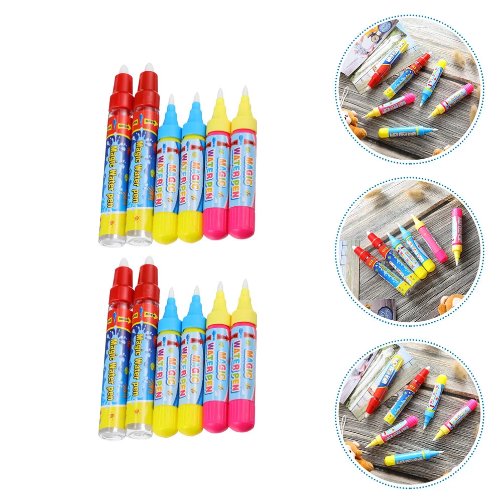 

12Pcs Children Hand Writing Pens Practical Drawing Pens Practical Graffiti Pens