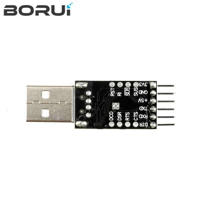 CP2102 USB 2 0 в TTL UART модуль 6-контактный последовательный преобразователь STC Замена