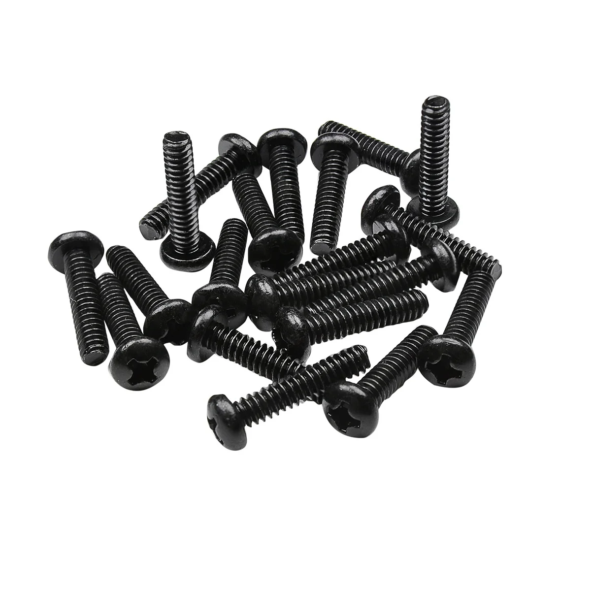 

Musiclily Basic 3.5x18mm Metal Metric Thread Tele Bridge Pickup Mounting Screws, Black (Set of 20)