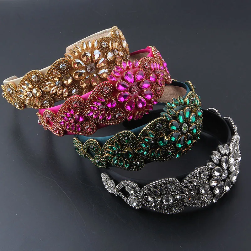 Rhinestones Personality Headband Ladies Party Beautiful Hair Accessories Hairpin 866