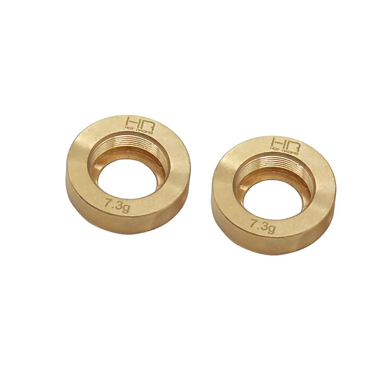 Задние кулаки HR латунные рулевые блоки для гусеничного автомобиля Kyosho 4x4