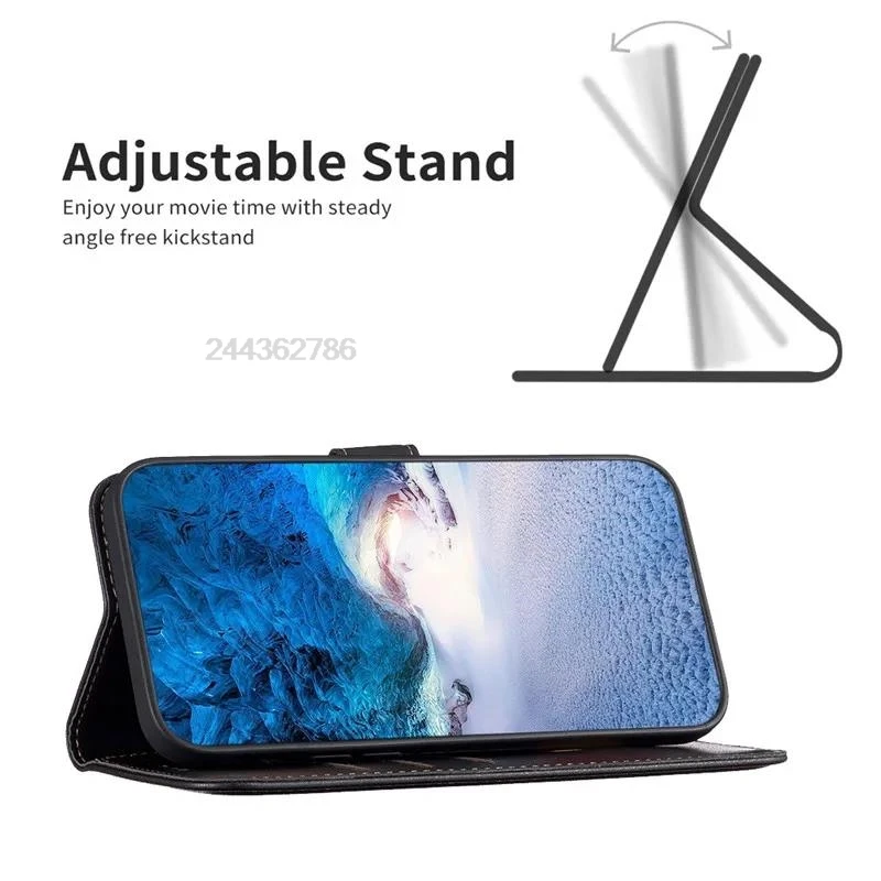 Чехол-бумажник A55 A35 с откидной крышкой для Samsung Galaxy A15 A25 5G A05 A05S A156B противоударные