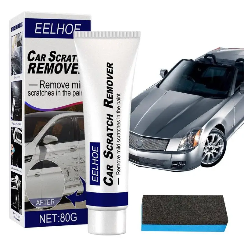 

80g Car Scratch and Swirl Remover Multipurpose Scratch Remover Paint Care Tool Scratches Repair Polishing Wax Car Accessories