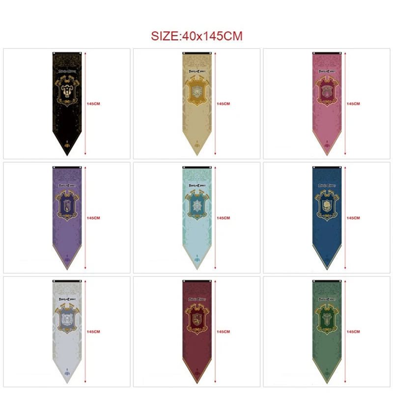 

Черный клевер, полиэфирные волоконные Буры, косплей-вечеринка, щит, рандомник, коллекция украшений для комнаты для мальчиков и девочек