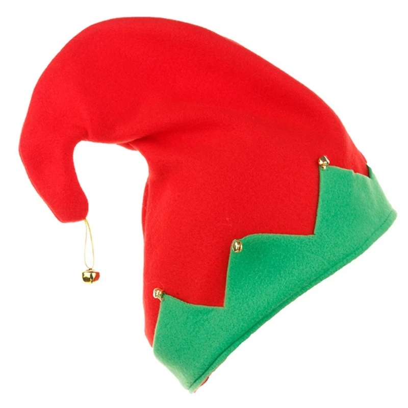 

Плюшевый эльф с металлическим украшением в виде колокольчика для рождественских шапок Санта-Клауса L21E