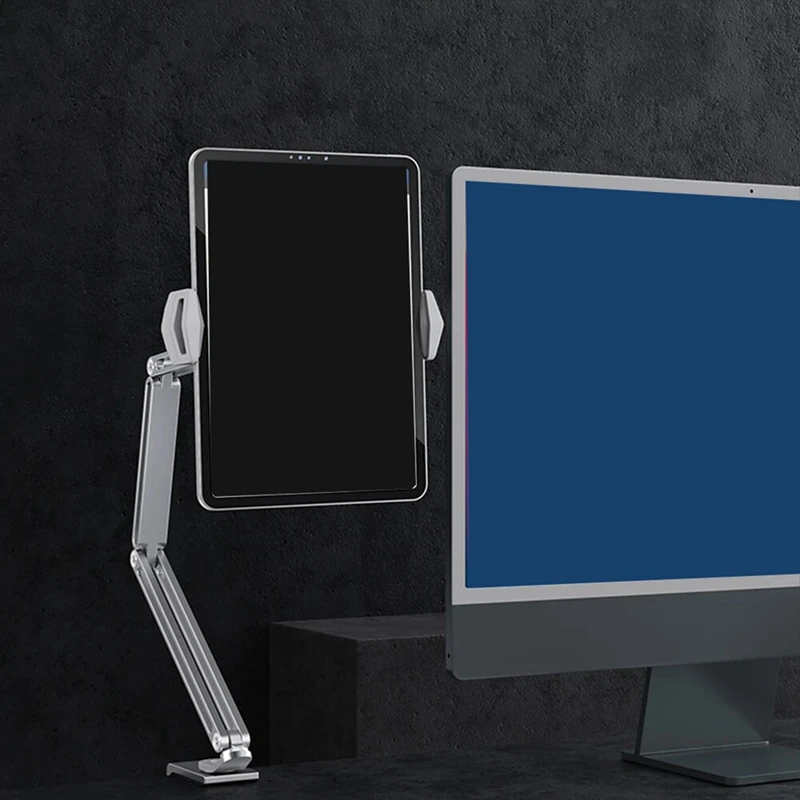 Настольная подставка для планшета 4-12 9 дюймов с алюминиевым креплением