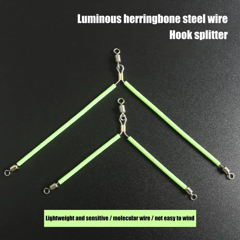 

Reusable Fishing Balance Connector Luminous Tube Good Fish Attracting Effect Lightweight Tube Balance Bracket for Outdoor
