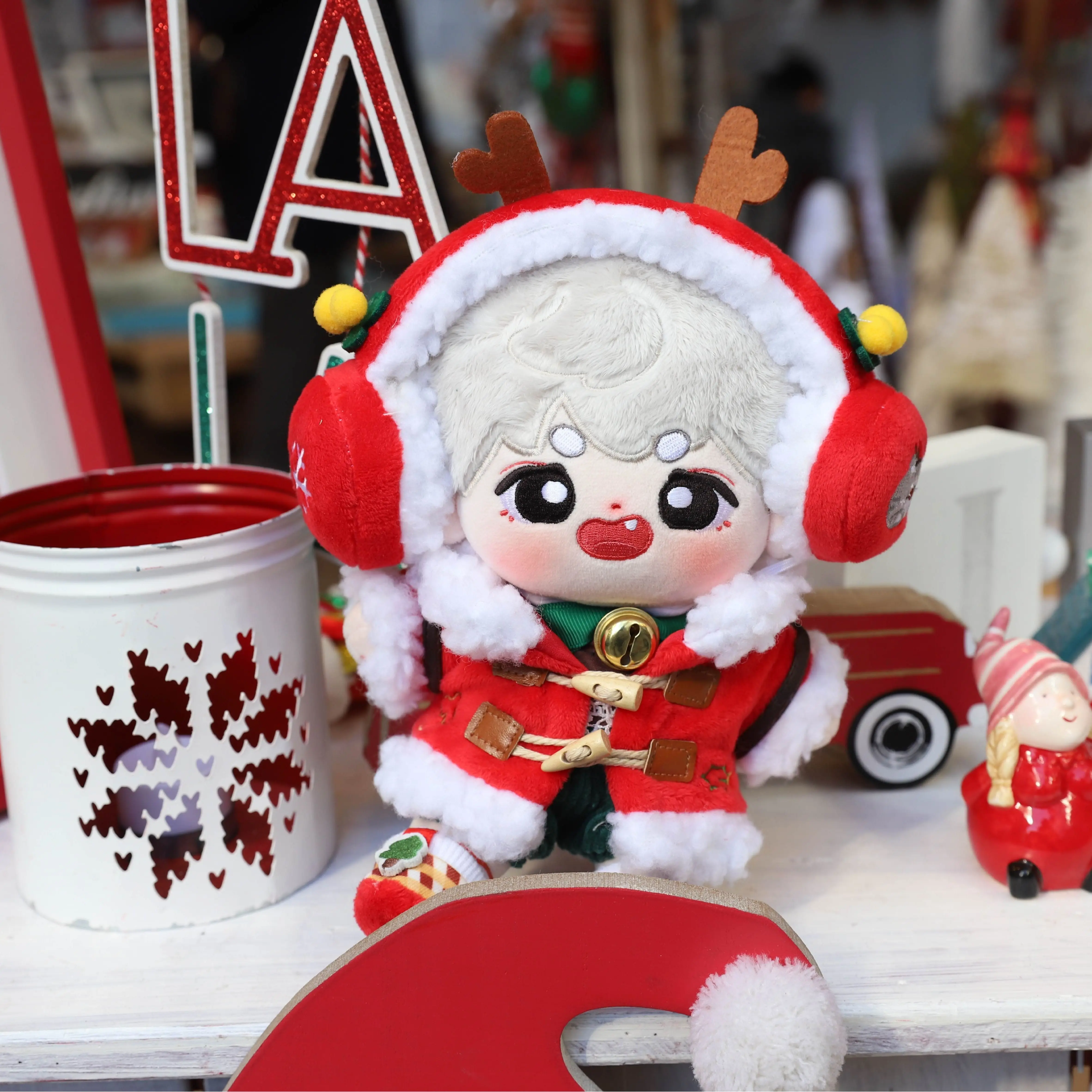 

Original No Attribute Kawaii Kpop Idol Cosplay For 20cm Stuffed Doll Body Toy Cute Pillow Plushie Collection Girl Birthday Gifts