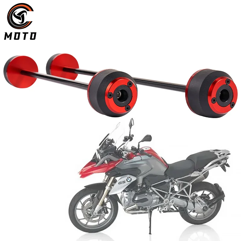 

For BMW R1200GS LC Adventure R1250GS ADV R1250RT R1200RT 2013-2021 Motorcycle Front Rear Wheel Axle Fork Crash Slider Protector