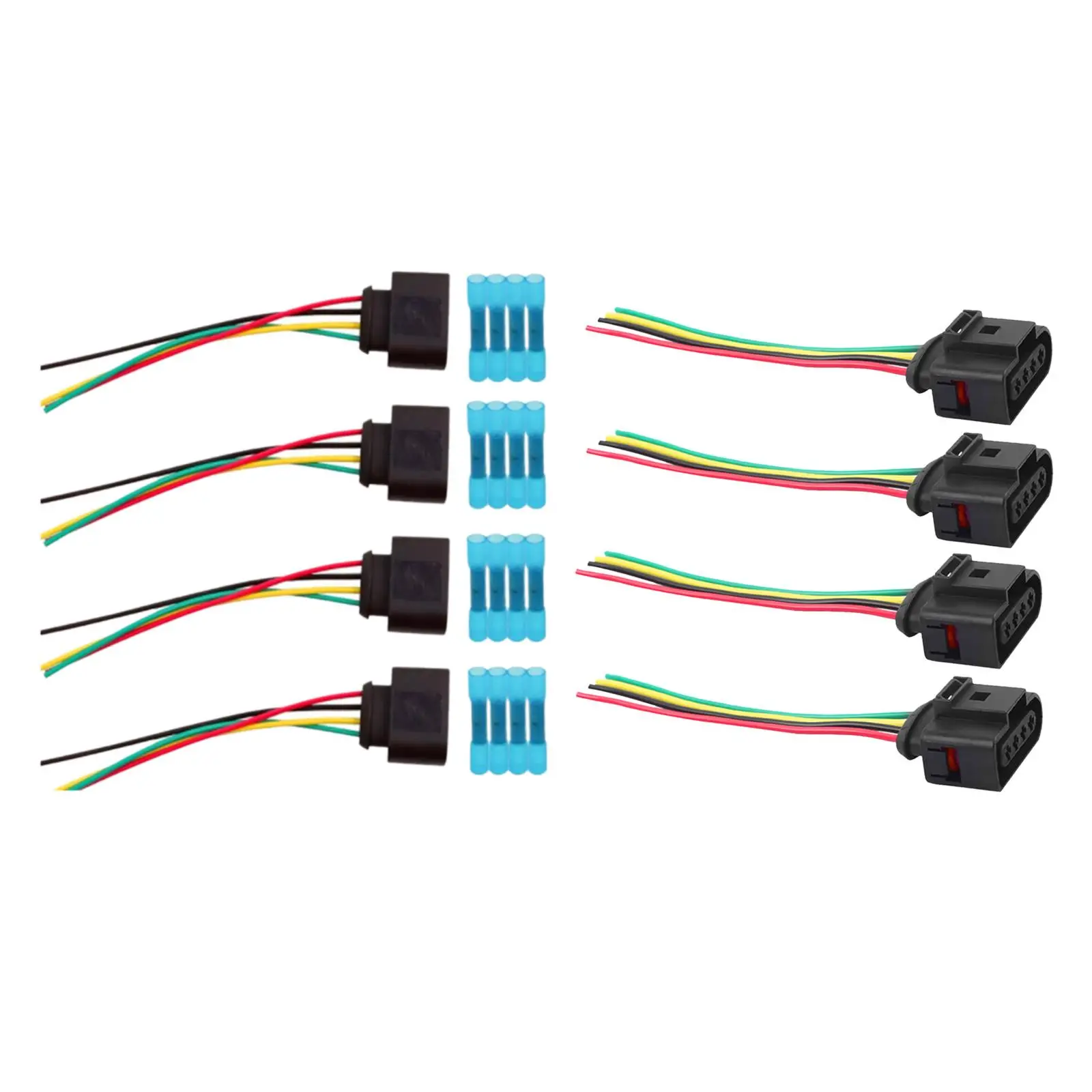 

4 шт., соединители катушки зажигания для A4 1J0973724