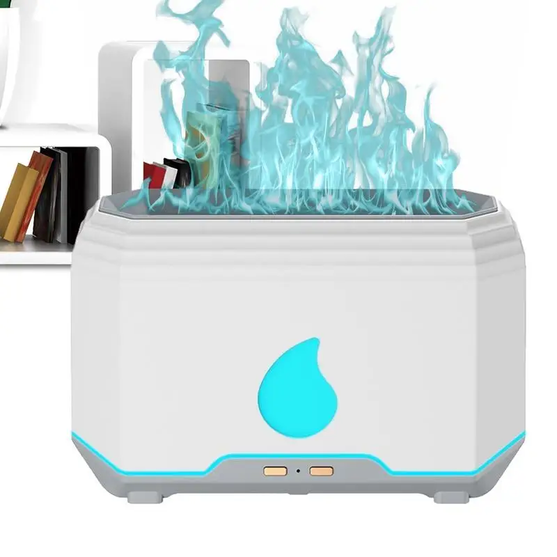 

Ароматерапия холодный туман увлажнитель с эффектом пламени эфирное масло увлажнитель диффузор многоразовый портативный распылитель эфирного масла для ароматерапии