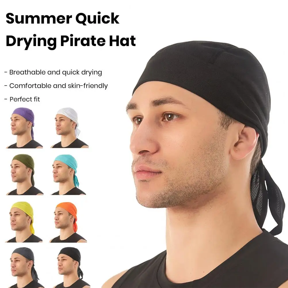 

Спортивный головной платок, быстросохнущая велосипедная шапка, головной шарф, бандана для бега, головной платок, Пиратская шапка для велоспорта, Головной Платок для мужчин, головной платок, Кепка