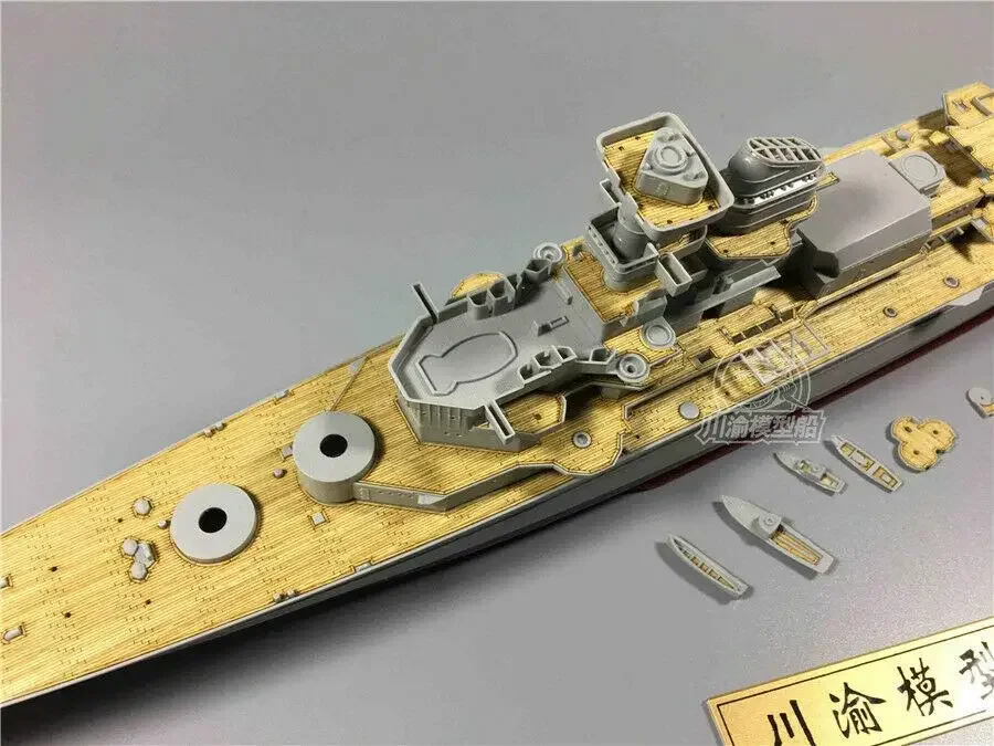CY 350035 Деревянная колода в масштабе 1/350 для модели немецкого Blucher Trumpeter 05346.