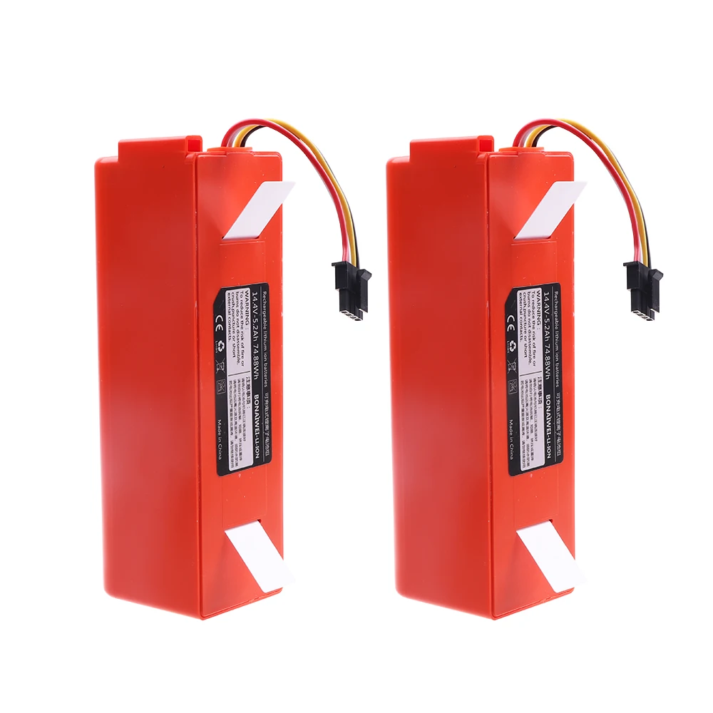 Новый Сменный литий-ионный аккумулятор 14 4 В 5200 мАч для пылесоса XIAOMI ROBOROCK S50 S55 S60 S65