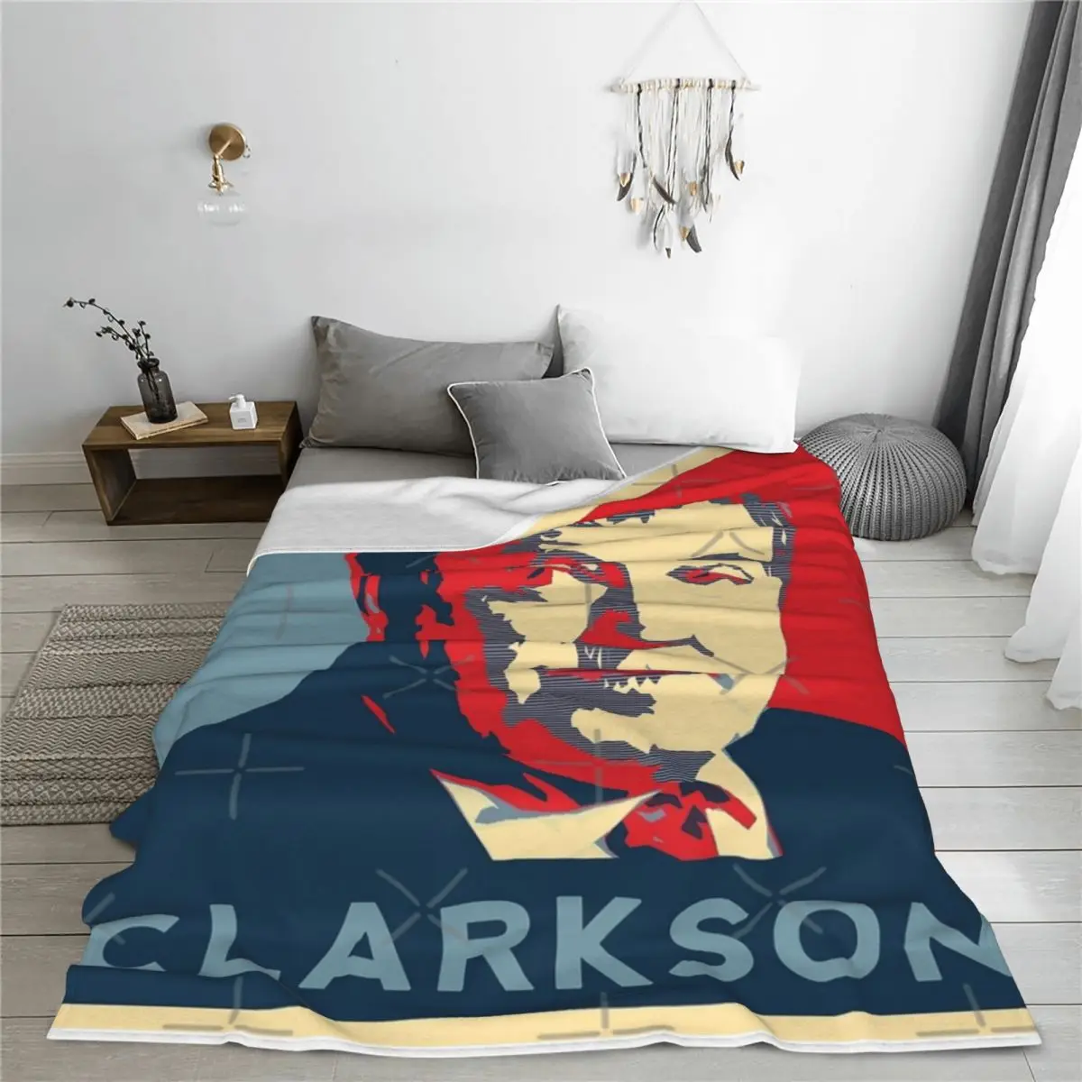 Кроватка с рисунком одеяло